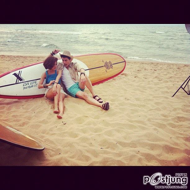 ก้อย-รัชวิน & โดม-ปกรณ์ ลัม ถ่ายแบบนิตยสารHAMBURGER