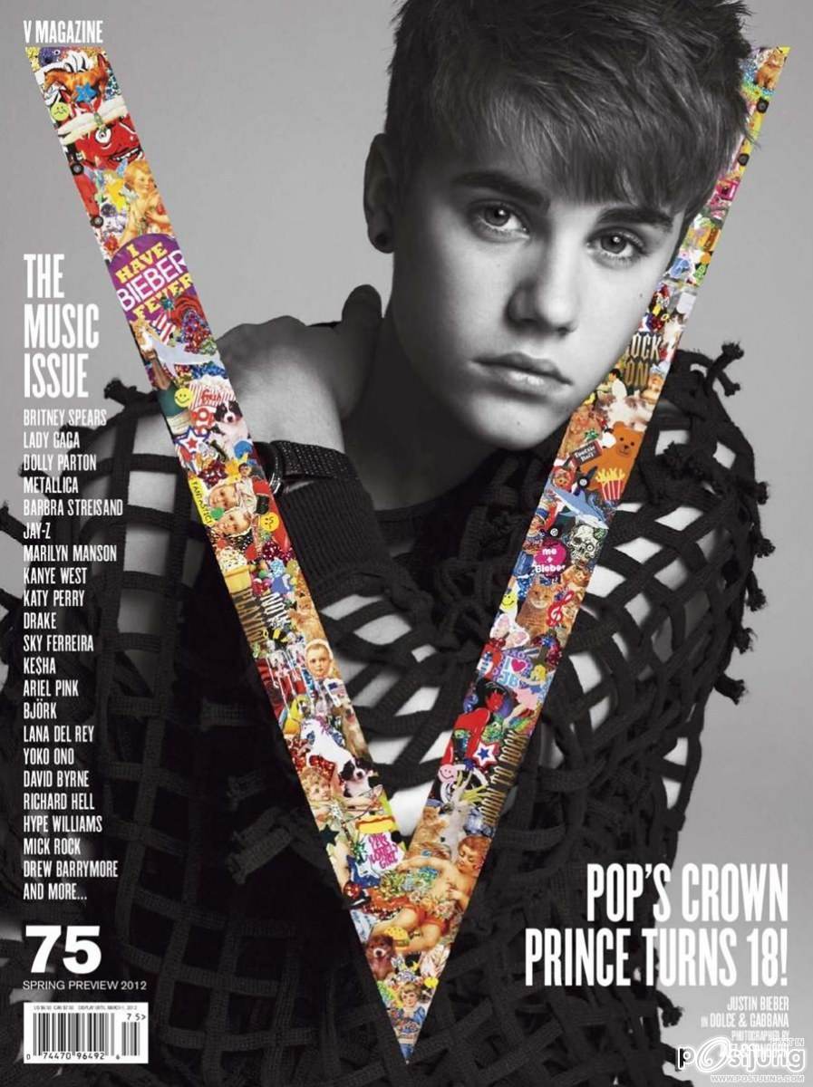 Justin Bieber @ V Magazine no.75 spring 2012