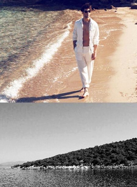 ELLE MAN: YAHYA DOĞU DEMIR IN "MAN ON THE BEACH" BY PHOTOGRAPHER &Uuml;MIT SAVACI