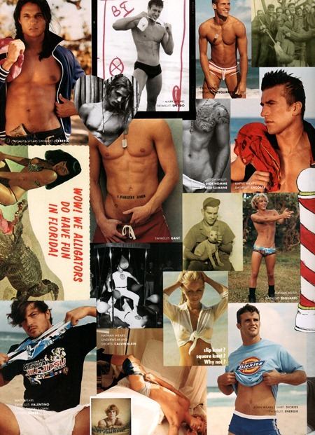 MASCULINE DOSAGE: CHAD WHITE FOR V MAN #6, SPRING/SUMMER 2006 BY PHOTOGRAPHER BRUCE WEBER