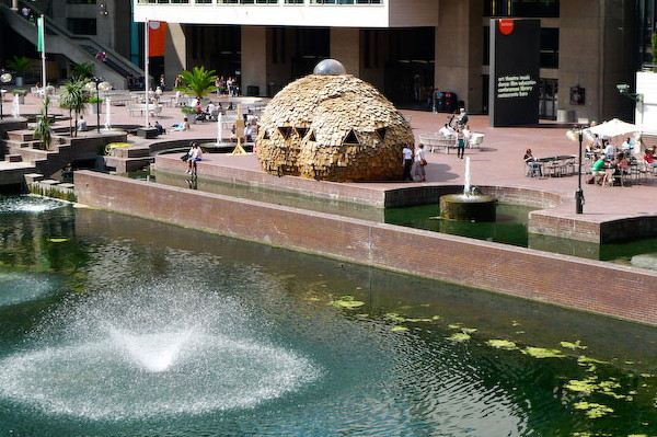 Balsa Wood House - Dome Tea Houses on Display in London