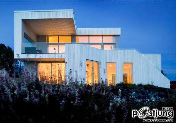 Contemporary Villa Design - Norway villas reflect Nordic architecture