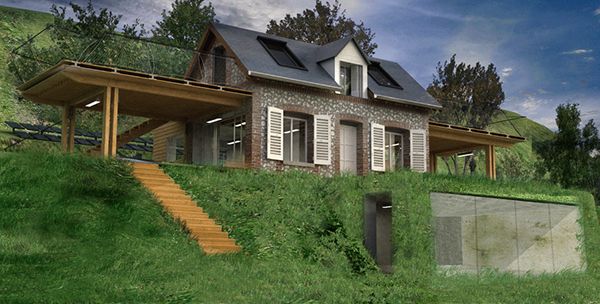 Eco House Design is Heavenly, Complete with "Wings"