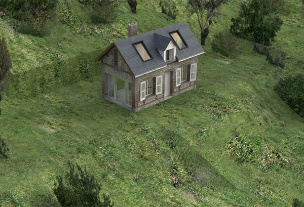 Eco House Design is Heavenly, Complete with "Wings"