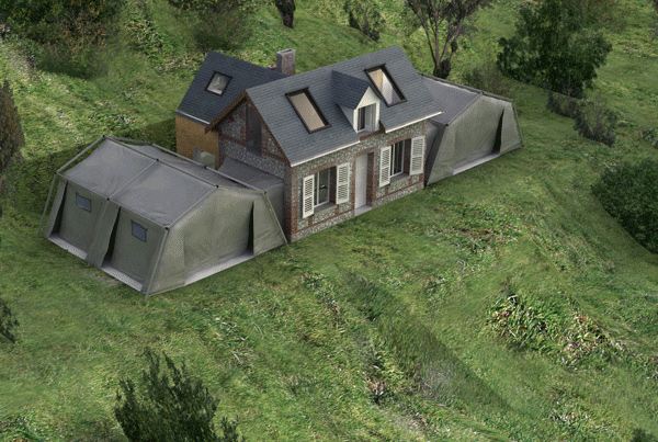 Eco House Design is Heavenly, Complete with "Wings"