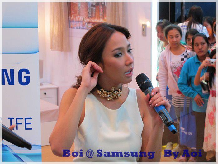ส่องมุมสวย"อั้ม พัชราภา"@Samsung Exhibition Booth for the BOI fair เต็มๆที่นี่!!!