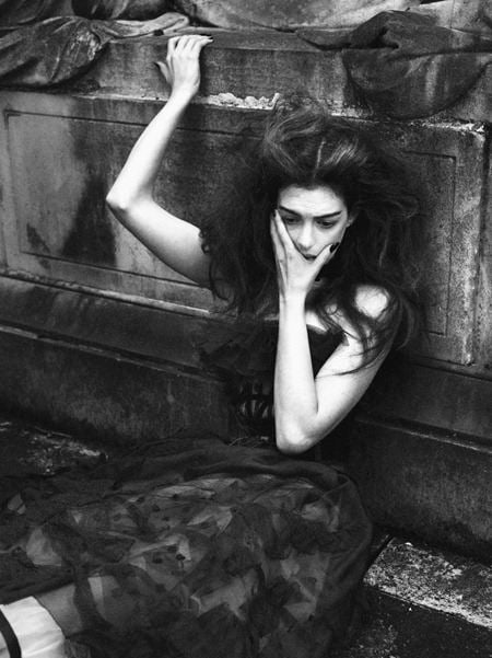 INTERVIEW MAGAZINE: ANNE HATHAWAY BY PHOTOGRAPHER MERT & MARCUS