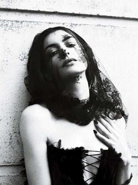 INTERVIEW MAGAZINE: ANNE HATHAWAY BY PHOTOGRAPHER MERT & MARCUS