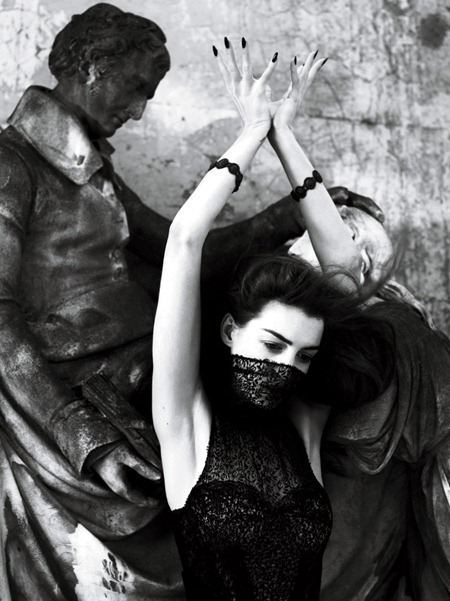 INTERVIEW MAGAZINE: ANNE HATHAWAY BY PHOTOGRAPHER MERT & MARCUS