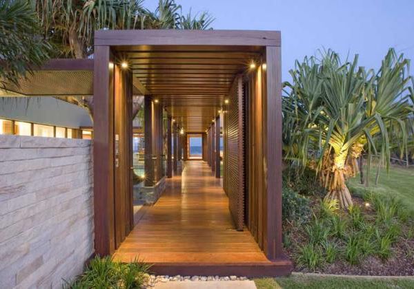 Beachfront Luxury Homes of Wood, Stone and Glass
