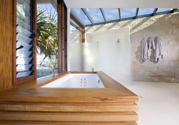 Beachfront Luxury Homes of Wood, Stone and Glass