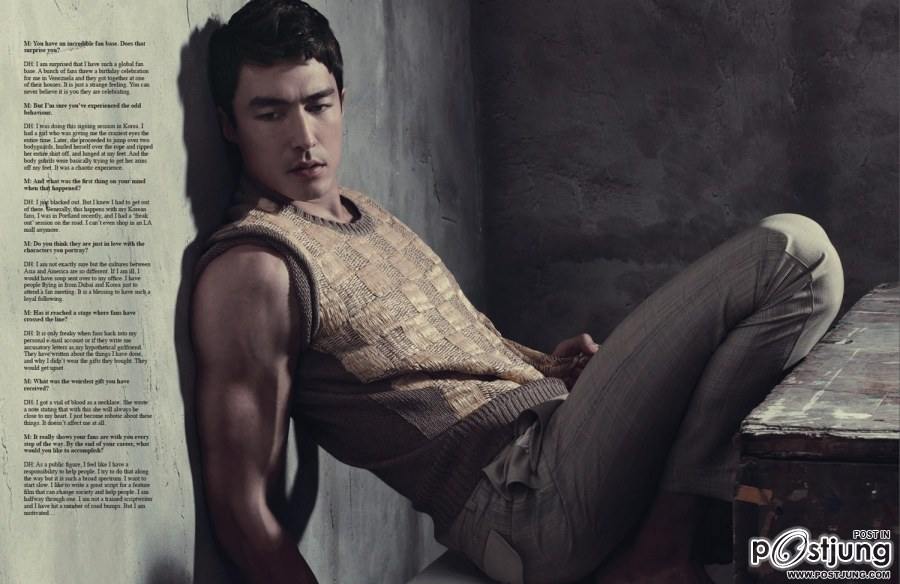 Daniel Henney @ MANIFESTO no.3 Jan.-Feb.2012