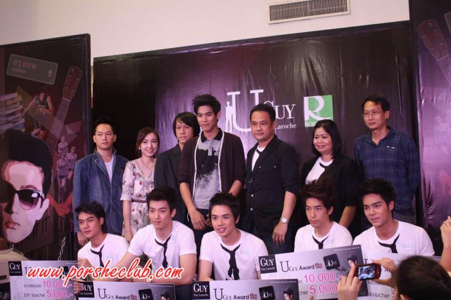 พอร์ช ศรัณย์ ใน งานประกวด U Guys by guy guy Laroche @ โรบินสัน รัตนาธิเบต ค่ะ