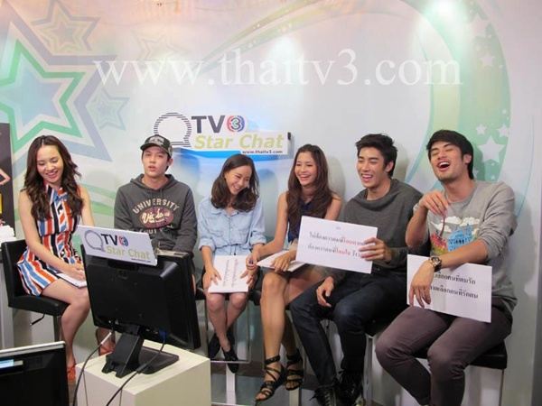นักแสดงสามหนุ่มเนื้อทอง @ TV3 Star Chat