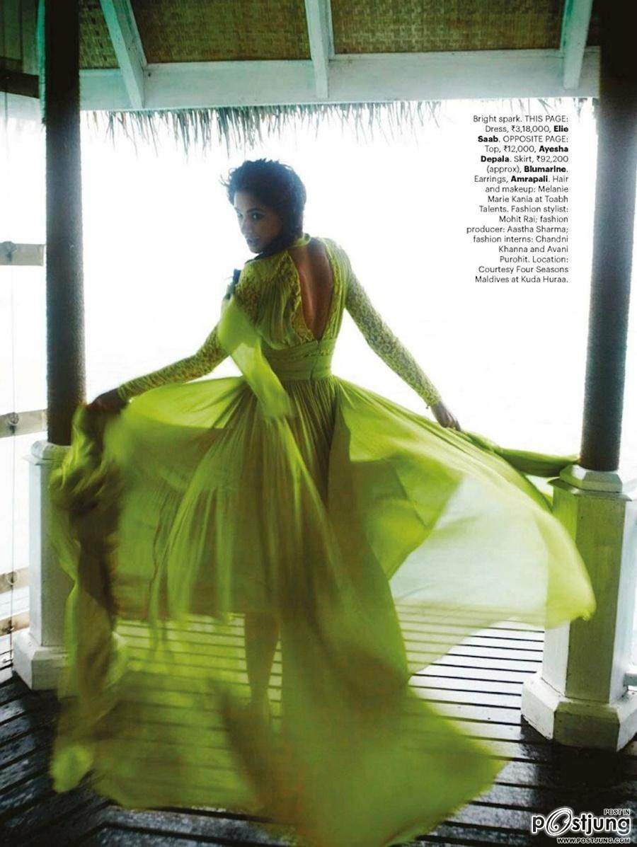 Nargis Fakhri @ Harper&rsquo;s Bazaar India January 2012