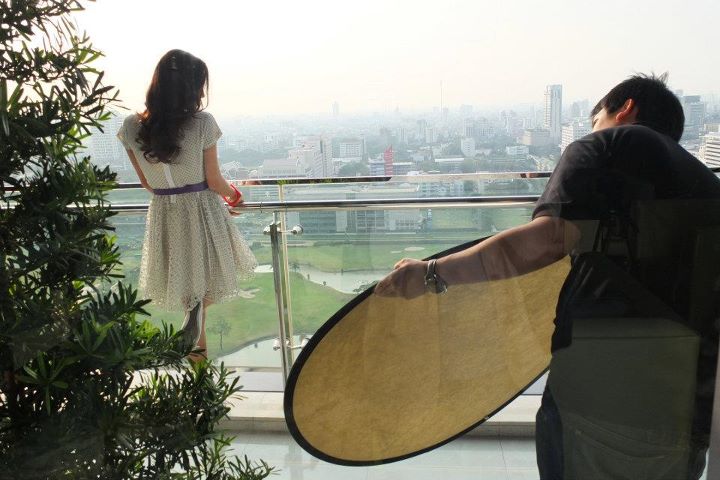 พอลล่า เทเลอร์ เบี้องหลังถ่ายแบบนิตยสารชีวจิต ม.ค.55