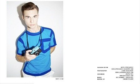 VANGARDIST MAGAZINE: NIKI WIMMER IN "TAKE TWO" BY PHOTOGRAPHER LAURA KARASINSKI