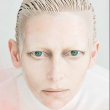 W MAGAZINE: TILDA SWINTON BY PHOTOGRAPHER TIM WALKER