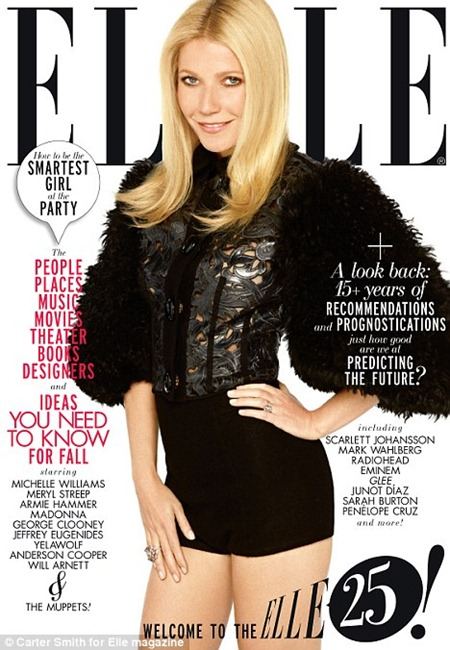 ELLE MAGAZINE: GWYNETH PALTROW BY PHOTOGRAPHER CARTER SMITH