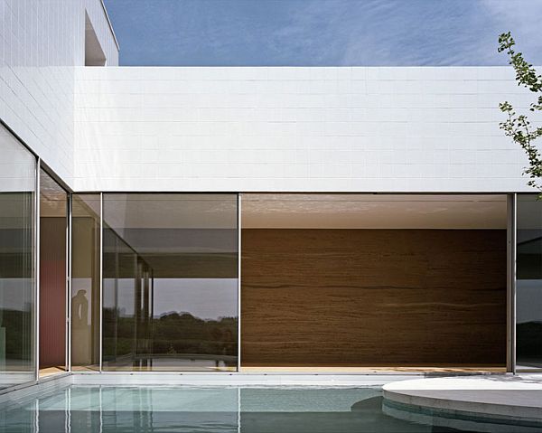 Cubic House Design - Curtain House in South Germany