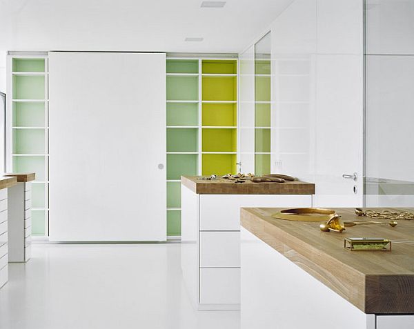 Cubic House Design - Curtain House in South Germany