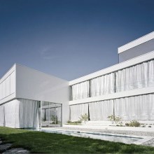 Cubic House Design - Curtain House in South Germany