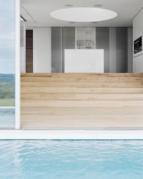 Cubic House Design - Curtain House in South Germany