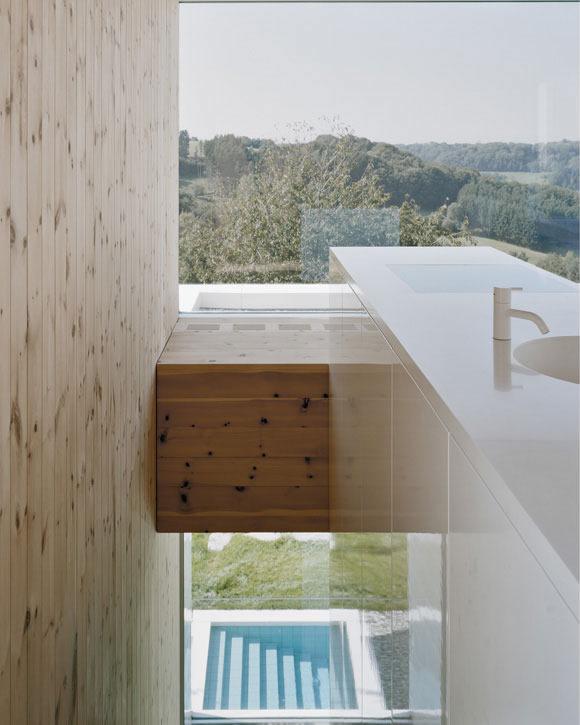 Cubic House Design - Curtain House in South Germany
