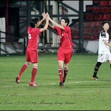 พอร์ช ศรัณย์ ตุง ๆๆๆ เตะฟุตบอลร่วมกับ YAMAHA