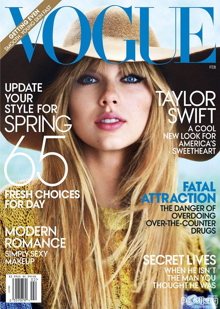 Taylor Swift @ Vogue US February 2012