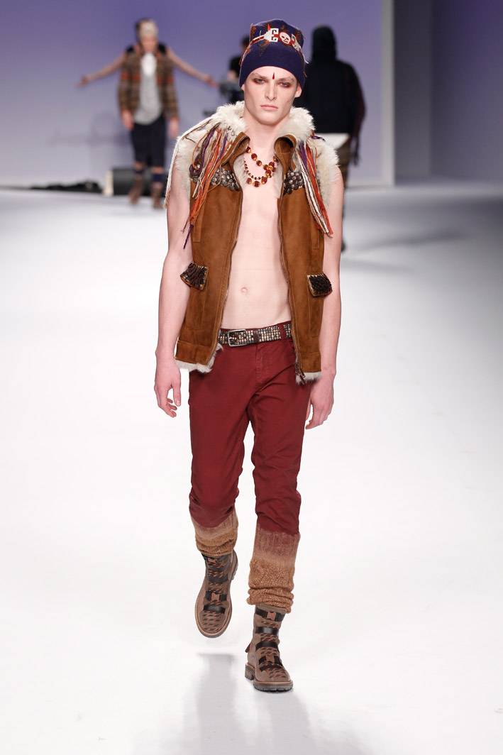 Frankie Morello Fall/Winter 2012-2013 menswear runway show in Milan