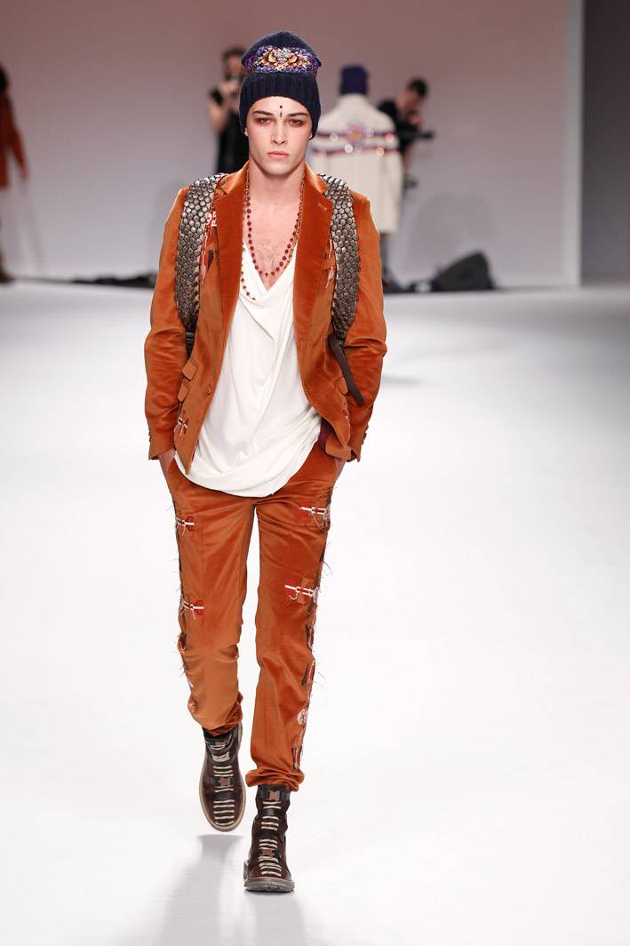 Frankie Morello Fall/Winter 2012-2013 menswear runway show in Milan