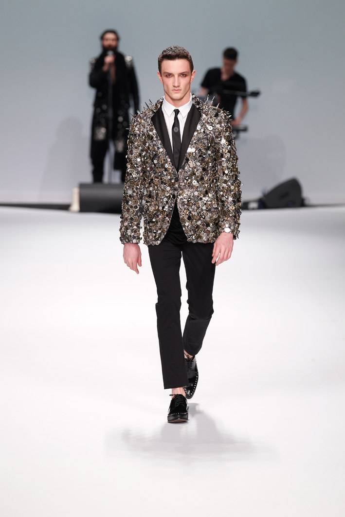 Frankie Morello Fall/Winter 2012-2013 menswear runway show in Milan