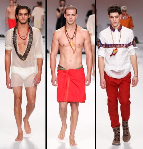 Frankie Morello Fall/Winter 2012-2013 menswear runway show in Milan