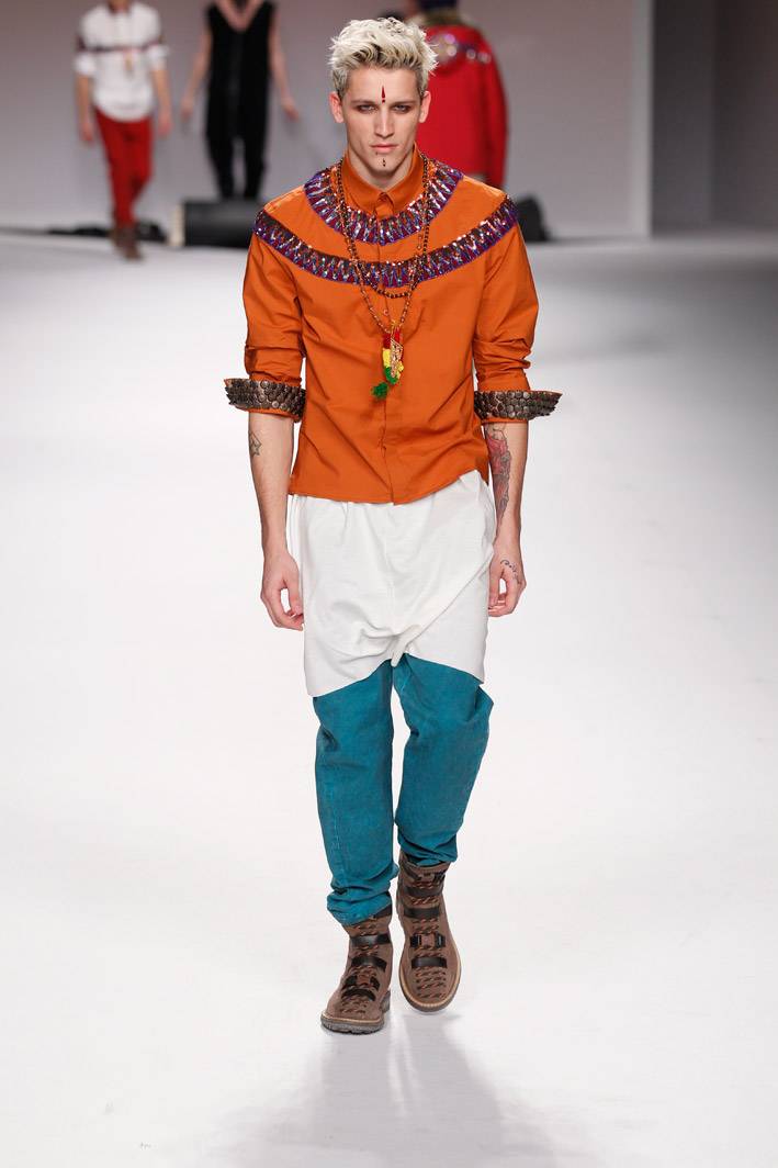 Frankie Morello Fall/Winter 2012-2013 menswear runway show in Milan