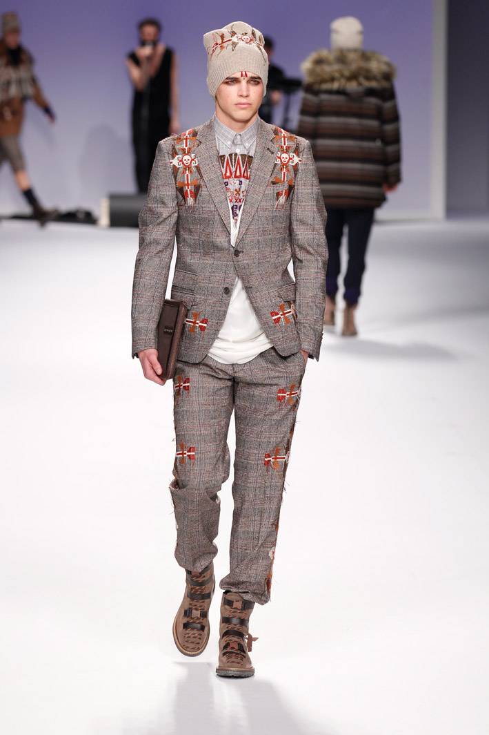 Frankie Morello Fall/Winter 2012-2013 menswear runway show in Milan