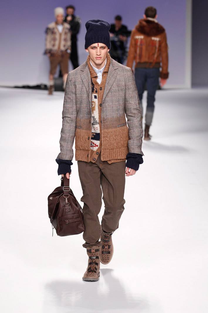 Frankie Morello Fall/Winter 2012-2013 menswear runway show in Milan