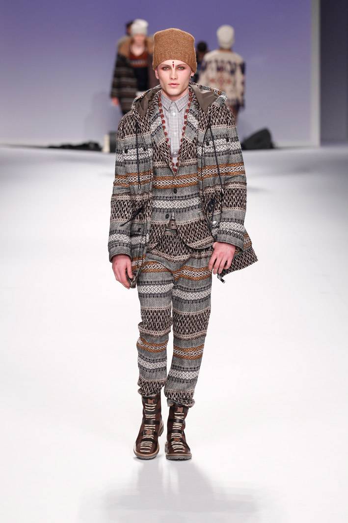 Frankie Morello Fall/Winter 2012-2013 menswear runway show in Milan