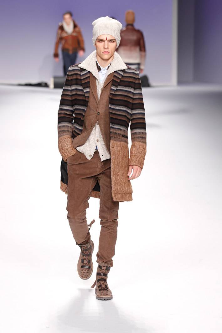 Frankie Morello Fall/Winter 2012-2013 menswear runway show in Milan