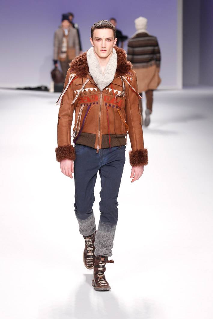 Frankie Morello Fall/Winter 2012-2013 menswear runway show in Milan