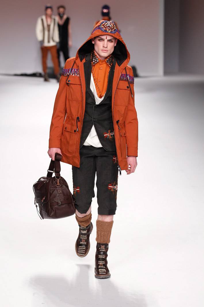 Frankie Morello Fall/Winter 2012-2013 menswear runway show in Milan