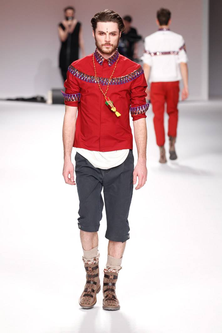 Frankie Morello Fall/Winter 2012-2013 menswear runway show in Milan
