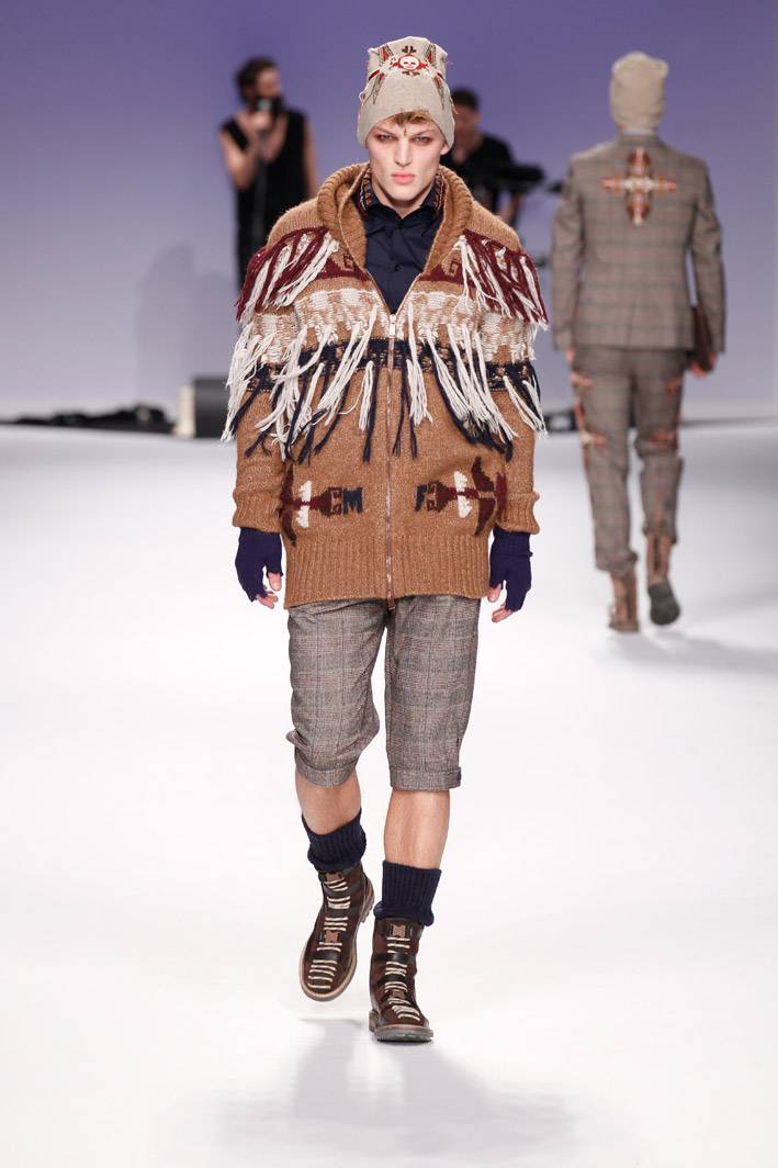 Frankie Morello Fall/Winter 2012-2013 menswear runway show in Milan