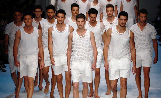 Dolce&Gabbana Spring/Summer 2012 &lsquo;The Net&rsquo; runway show in Milan