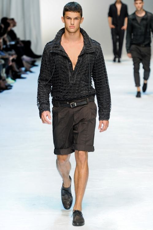 Dolce&Gabbana Spring/Summer 2012 &lsquo;The Net&rsquo; runway show in Milan