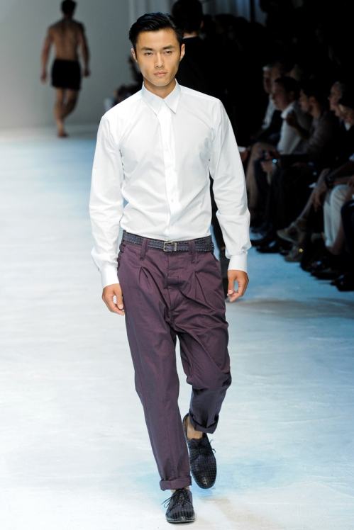 Dolce&Gabbana Spring/Summer 2012 &lsquo;The Net&rsquo; runway show in Milan