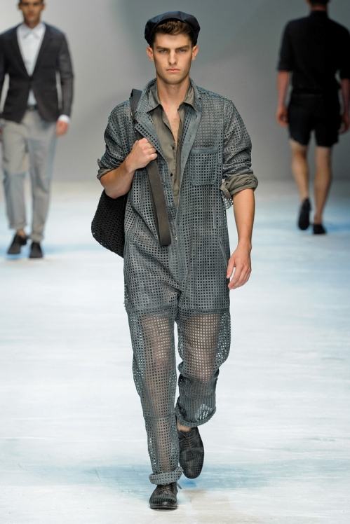 Dolce&Gabbana Spring/Summer 2012 &lsquo;The Net&rsquo; runway show in Milan