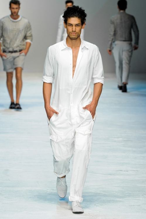 Dolce&Gabbana Spring/Summer 2012 &lsquo;The Net&rsquo; runway show in Milan