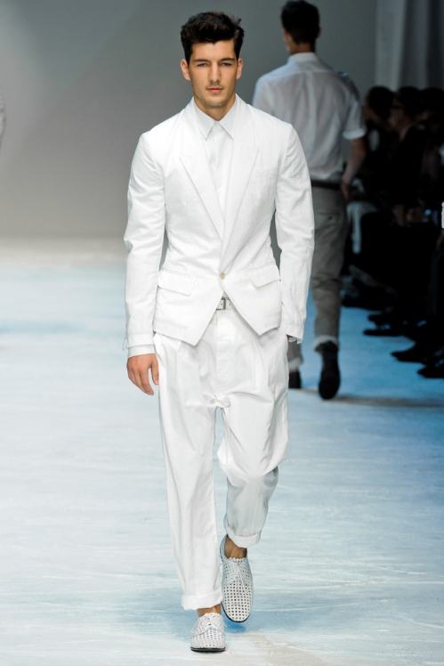 Dolce&Gabbana Spring/Summer 2012 &lsquo;The Net&rsquo; runway show in Milan