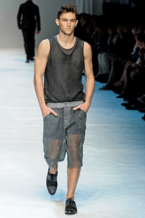 Dolce&Gabbana Spring/Summer 2012 &lsquo;The Net&rsquo; runway show in Milan